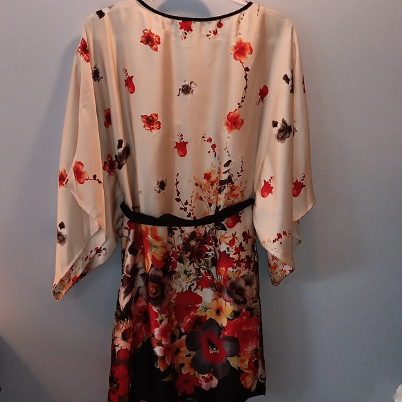 Allen B floral kimono dress - Picture 4 of 7